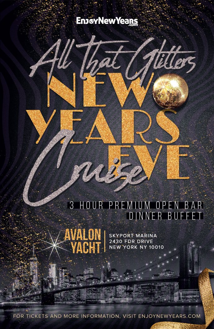 All That Glitters New Year's Eve Cruise NYC